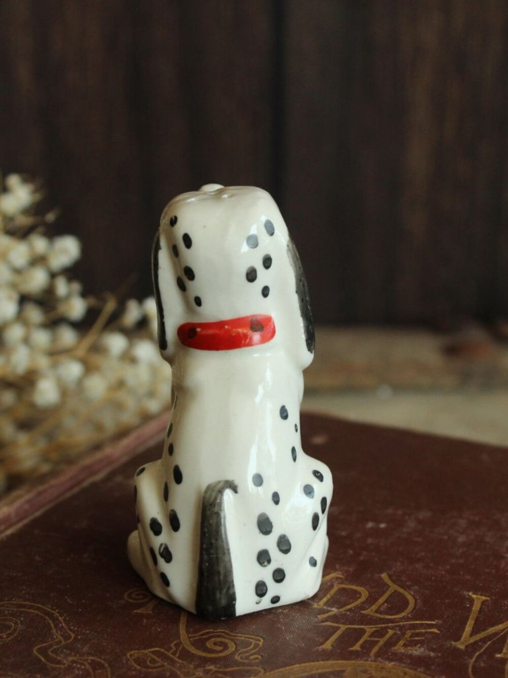 Vintage 1950s Salt and Pepper Shaker, Dalmatian Dog S & P, Collectible Kitchen - Picture 6 of 10